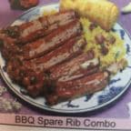 Best C10. BBQ Spare Ribs Combo Plate in Dayton, OH